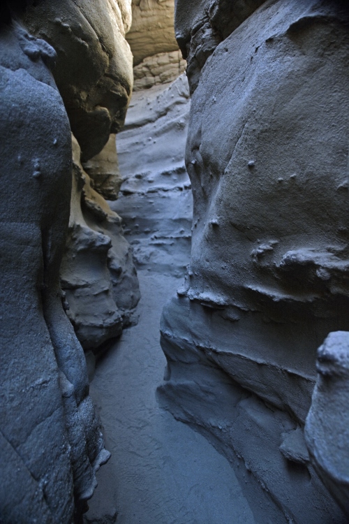 inside the slot canyon